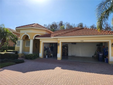 Privacy in Your Heated Saltwater Pool, Spa, and Lanai Paradise on Stoneybrook Golf Club At Heritage Harbour in Florida - for sale on GolfHomes.com, golf home, golf lot