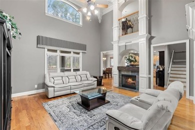 Beautifully positioned on the golf course in The Fairways, this on Stonebridge Golf Club in Georgia - for sale on GolfHomes.com, golf home, golf lot