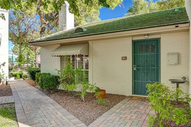 Rarely Available One-Story End-Unit Brick Townhome adjacent to on Las Vegas Country Club in Nevada - for sale on GolfHomes.com, golf home, golf lot
