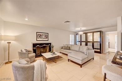 Rarely Available One-Story End-Unit Brick Townhome adjacent to on Las Vegas Country Club in Nevada - for sale on GolfHomes.com, golf home, golf lot