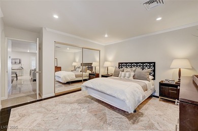 Rarely Available One-Story End-Unit Brick Townhome adjacent to on Las Vegas Country Club in Nevada - for sale on GolfHomes.com, golf home, golf lot