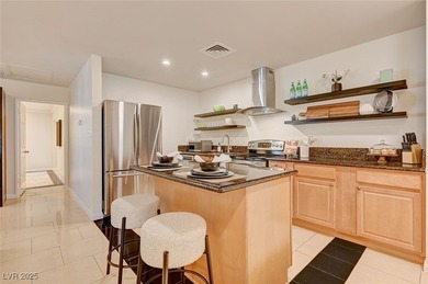 Rarely Available One-Story End-Unit Brick Townhome adjacent to on Las Vegas Country Club in Nevada - for sale on GolfHomes.com, golf home, golf lot