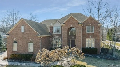 Welcome to this stunning colonial brick home in the highly on The Orchards Golf Club in Michigan - for sale on GolfHomes.com, golf home, golf lot