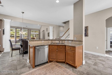 Beautiful & Move-In Ready Warwick II Model with Loft. Backs to on Greenbriar At Ocean Aire Golf and Country Club in New Jersey - for sale on GolfHomes.com, golf home, golf lot