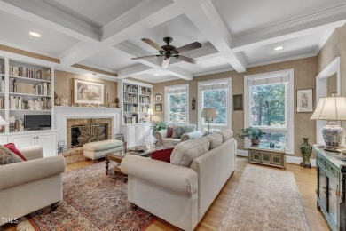 Welcome to this stunning custom-built home nestled on a quiet on Treyburn Country Club in North Carolina - for sale on GolfHomes.com, golf home, golf lot