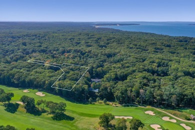 Nestled on 3 secluded acres, this stunning home embodies on Noyac Golf Club in New York - for sale on GolfHomes.com, golf home, golf lot