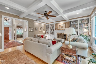 Welcome to this stunning custom-built home nestled on a quiet on Treyburn Country Club in North Carolina - for sale on GolfHomes.com, golf home, golf lot
