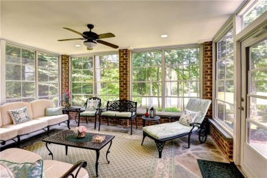 Set on a private golf course view lot, this timeless brick on Fords Colony Country Club in Virginia - for sale on GolfHomes.com, golf home, golf lot