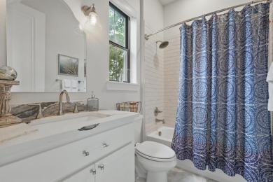This stunning home sits on a premium corner lot backing to Hole on The Bridges Golf Club in Texas - for sale on GolfHomes.com, golf home, golf lot