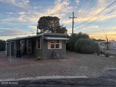 Very nice furnished north facing home on an arroyo with great on Tucson Estates Golf Course in Arizona - for sale on GolfHomes.com, golf home, golf lot