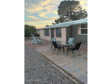 Very nice furnished north facing home on an arroyo with great on Tucson Estates Golf Course in Arizona - for sale on GolfHomes.com, golf home, golf lot