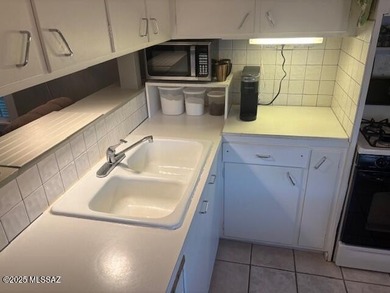 Very nice furnished north facing home on an arroyo with great on Tucson Estates Golf Course in Arizona - for sale on GolfHomes.com, golf home, golf lot