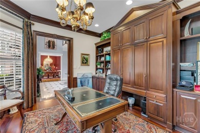 Discover luxury & elegance in this custom-built home on 1.65 on Southbridge Golf Club in Georgia - for sale on GolfHomes.com, golf home, golf lot