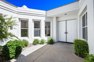 Tucked away in a tranquil cul-de-sac, this stunning 4-bedroom, 4 on Desert Horizons Country Club in California - for sale on GolfHomes.com, golf home, golf lot