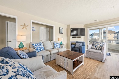 This lovely 3 bedroom, 2 bath, END UNIT, with ELEVATOR, FIRST on Nags Head Golf Links in North Carolina - for sale on GolfHomes.com, golf home, golf lot