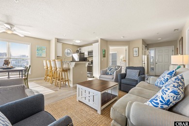 This lovely 3 bedroom, 2 bath, END UNIT, with ELEVATOR, FIRST on Nags Head Golf Links in North Carolina - for sale on GolfHomes.com, golf home, golf lot