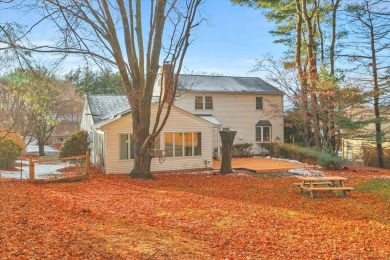 This spectacular home is being offered for the first time by its on Hunter Memorial Golf Club in Connecticut - for sale on GolfHomes.com, golf home, golf lot