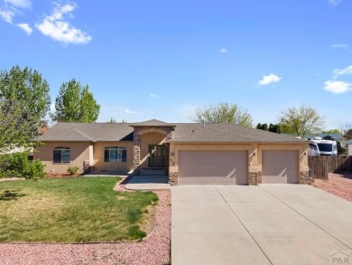 Welcome to this stunning 5-bedroom, 3-bathroom ranch-style home on Desert Hawk At Pueblo West in Colorado - for sale on GolfHomes.com, golf home, golf lot