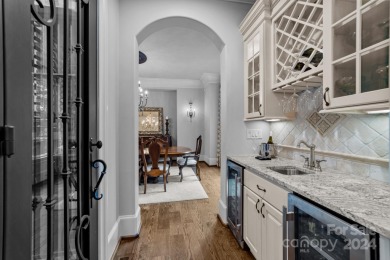 This fabulous 6300 sq.ft. home showcases exquisite craftsmanship on Trump National Golf Club Charlotte in North Carolina - for sale on GolfHomes.com, golf home, golf lot