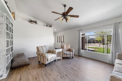 Welcome to this stunning 5-bedroom, 3-bathroom ranch-style home on Desert Hawk At Pueblo West in Colorado - for sale on GolfHomes.com, golf home, golf lot
