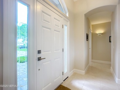 Immaculate concrete block home with high and coffered ceilings on Marsh Creek Country Club in Florida - for sale on GolfHomes.com, golf home, golf lot