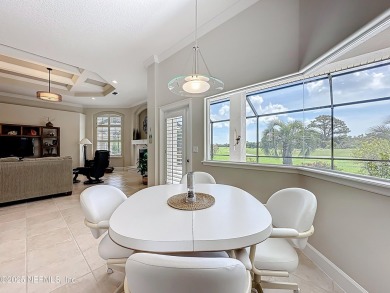 Immaculate concrete block home with high and coffered ceilings on Marsh Creek Country Club in Florida - for sale on GolfHomes.com, golf home, golf lot