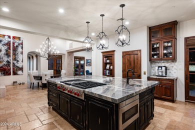 Situated on a rare 1/2 acre corner lot, you'll enjoy privacy on Silverleaf Golf Club in Arizona - for sale on GolfHomes.com, golf home, golf lot