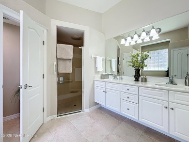 Immaculate concrete block home with high and coffered ceilings on Marsh Creek Country Club in Florida - for sale on GolfHomes.com, golf home, golf lot