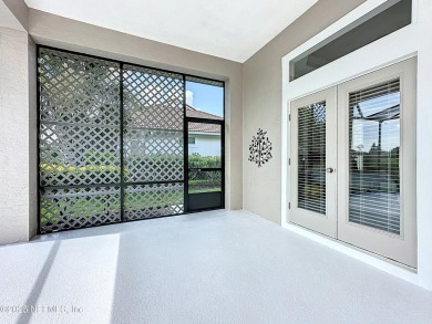 Immaculate concrete block home with high and coffered ceilings on Marsh Creek Country Club in Florida - for sale on GolfHomes.com, golf home, golf lot