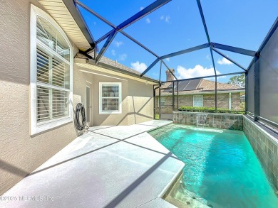 Immaculate concrete block home with high and coffered ceilings on Marsh Creek Country Club in Florida - for sale on GolfHomes.com, golf home, golf lot