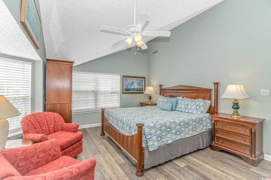 This spacious 4 LARGE Bedroom 4 Bath raised beach house is just on Prestwick Country Club in South Carolina - for sale on GolfHomes.com, golf home, golf lot
