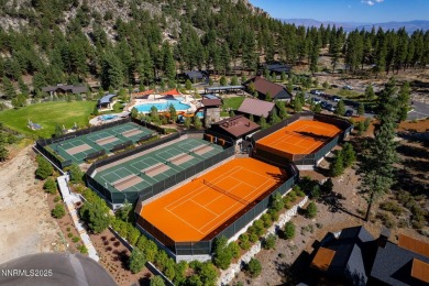 At the start of a quiet cul-de-sac is a homesite with beautiful on Clear Creek Tahoe in Nevada - for sale on GolfHomes.com, golf home, golf lot