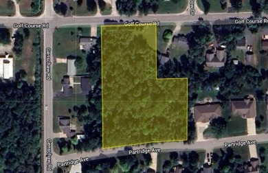 Once in a lifetime opportunity to purchase a generous parcel of on Alpena Golf Course in Michigan - for sale on GolfHomes.com, golf home, golf lot