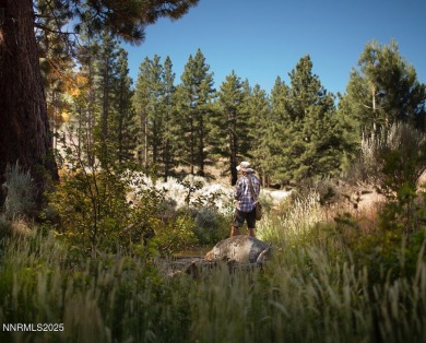 At the start of a quiet cul-de-sac is a homesite with beautiful on Clear Creek Tahoe in Nevada - for sale on GolfHomes.com, golf home, golf lot