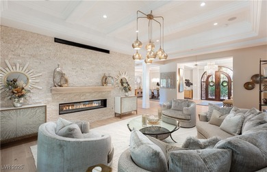 Stunning home in the prestigious Estates at Southern Highlands on Southern Highlands Golf Club in Nevada - for sale on GolfHomes.com, golf home, golf lot