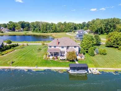 Experience refined waterfront living on Lake Wawasee in this on Wawasee Golf Club in Indiana - for sale on GolfHomes.com, golf home, golf lot