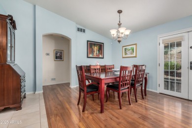 This beautifully maintained single-level 3 bed, 2 bath home sits on Sunland Springs Golf Course  in Arizona - for sale on GolfHomes.com, golf home, golf lot