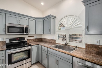 This beautifully maintained single-level 3 bed, 2 bath home sits on Sunland Springs Golf Course  in Arizona - for sale on GolfHomes.com, golf home, golf lot