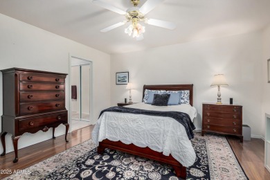 This beautifully maintained single-level 3 bed, 2 bath home sits on Sunland Springs Golf Course  in Arizona - for sale on GolfHomes.com, golf home, golf lot