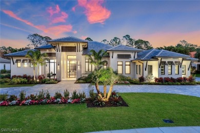 Unfurnished. Exquisite, New Estate Home available now in Quail on Quail West Golf and Country Club in Florida - for sale on GolfHomes.com, golf home, golf lot