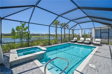 Stunning southern exposure single-family home with spectacular on Babcock National Golf Course in Florida - for sale on GolfHomes.com, golf home, golf lot