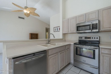 Welcome to this inviting two-bedroom, two-bathroom patio home in on SunBird Golf Club in Arizona - for sale on GolfHomes.com, golf home, golf lot