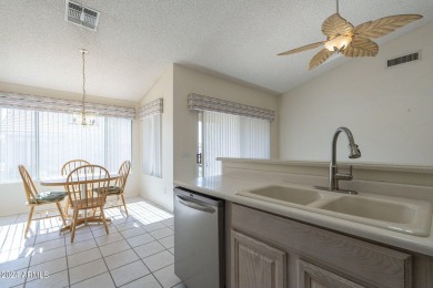 Welcome to this inviting two-bedroom, two-bathroom patio home in on SunBird Golf Club in Arizona - for sale on GolfHomes.com, golf home, golf lot