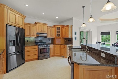 ELEGANT & WELL-MAINTAINED ranch home on Sunset Hills Country on Sunset Hills Country Club in Illinois - for sale on GolfHomes.com, golf home, golf lot