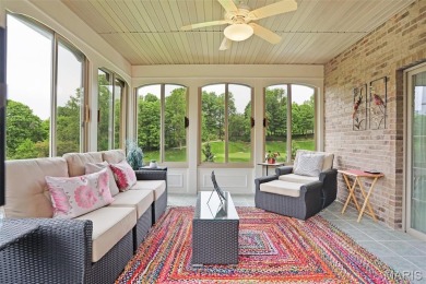 ELEGANT & WELL-MAINTAINED ranch home on Sunset Hills Country on Sunset Hills Country Club in Illinois - for sale on GolfHomes.com, golf home, golf lot