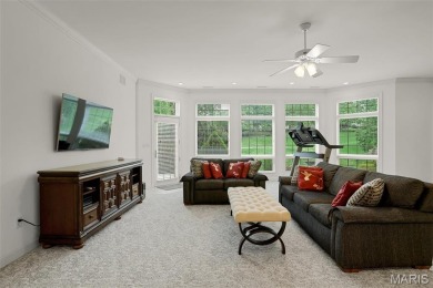 ELEGANT & WELL-MAINTAINED ranch home on Sunset Hills Country on Sunset Hills Country Club in Illinois - for sale on GolfHomes.com, golf home, golf lot