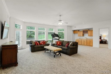 ELEGANT & WELL-MAINTAINED ranch home on Sunset Hills Country on Sunset Hills Country Club in Illinois - for sale on GolfHomes.com, golf home, golf lot
