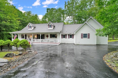 STUNNING SPRAWLING RANCH ON PRIVATE CORNER LOT LOCATED IN AN on Lords Valley Country Club, Inc in Pennsylvania - for sale on GolfHomes.com, golf home, golf lot