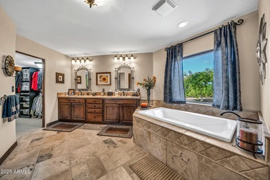 Charming Spanish-style beauty blends timeless architecture with on Rio Verde Country Club - Quail Run in Arizona - for sale on GolfHomes.com, golf home, golf lot