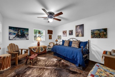 This rare 4-bedroom, single-story home is situated on nearly one on Llano River Golf Course in Texas - for sale on GolfHomes.com, golf home, golf lot
